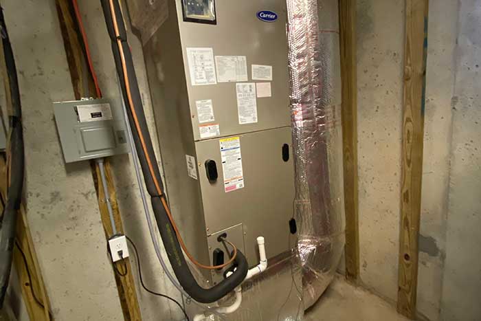 Carrier Gas Water Heater Installation