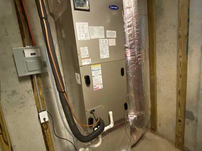 Carrier Gas Water Heater Installation